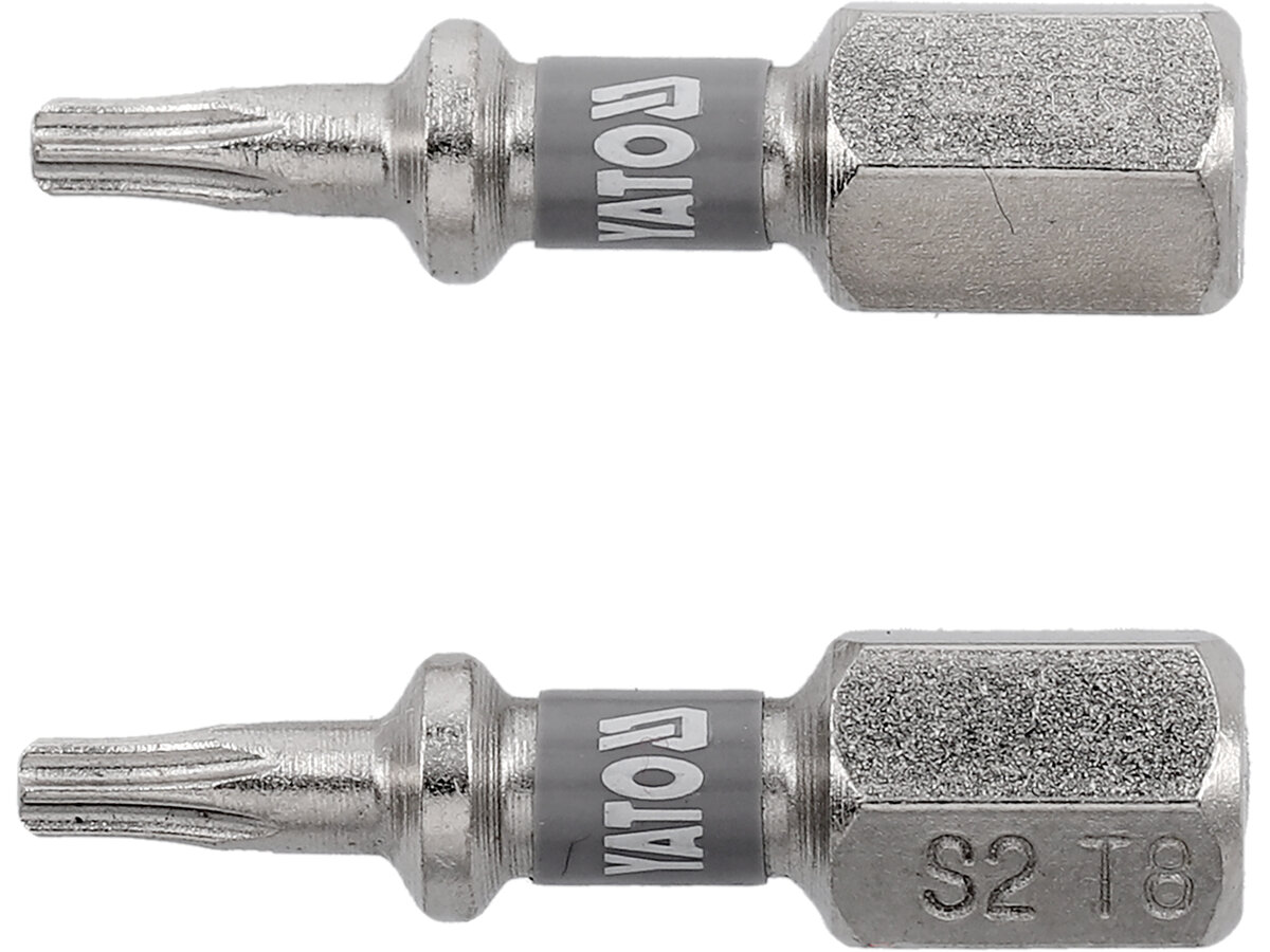 Насадка отверточная YATO TORX T8 х 25мм. HEX 1/4