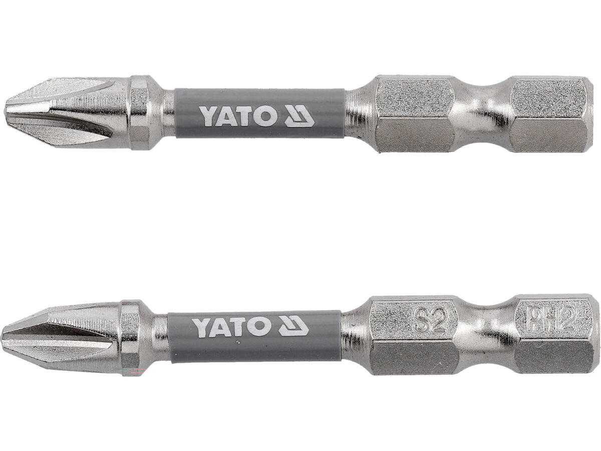 Отверточная насадка YATO PH2 х 50 мм. HEX 1/4