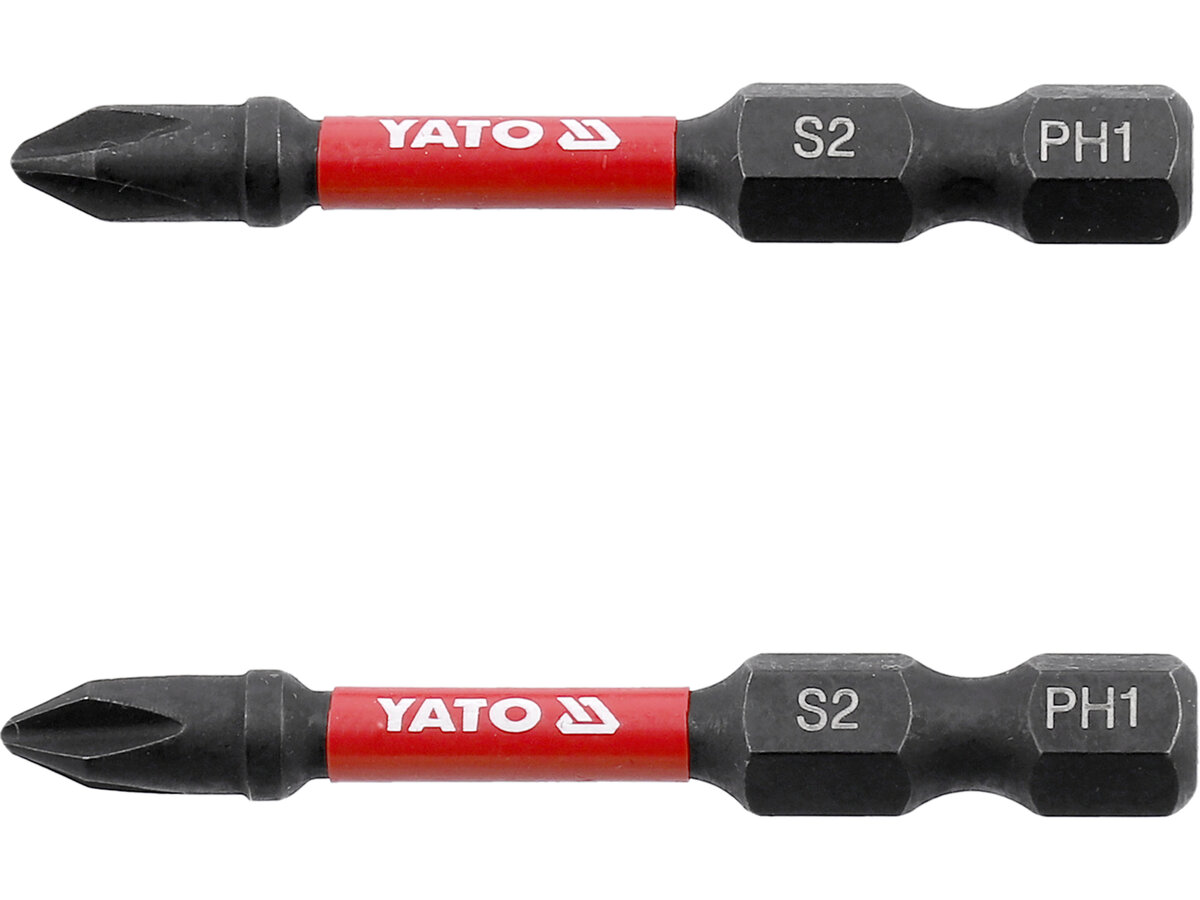 Насадка отверточная ударная YATO PH1 х 50 мм. HEX 1/4