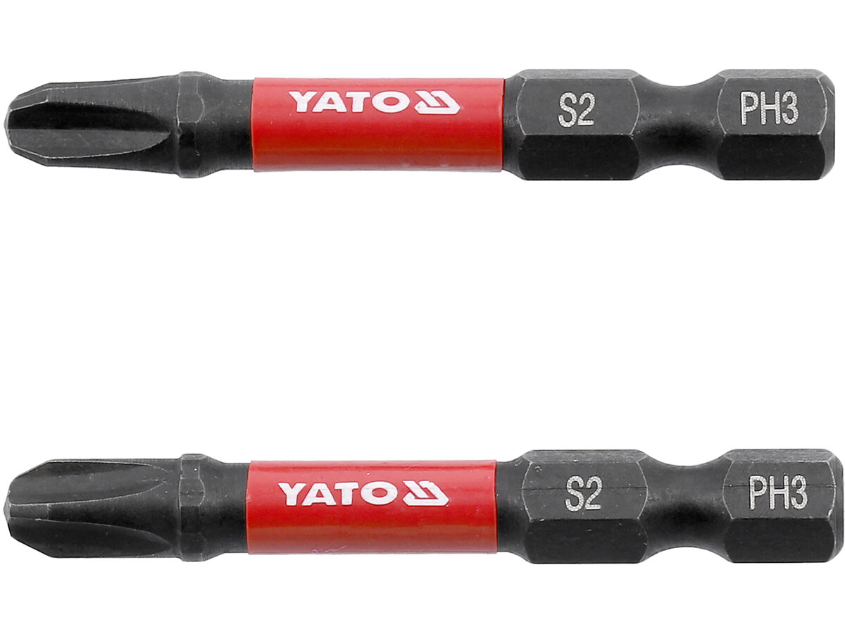 Насадка отверточная ударная YATO PH3 х 50 мм. HEX 1/4