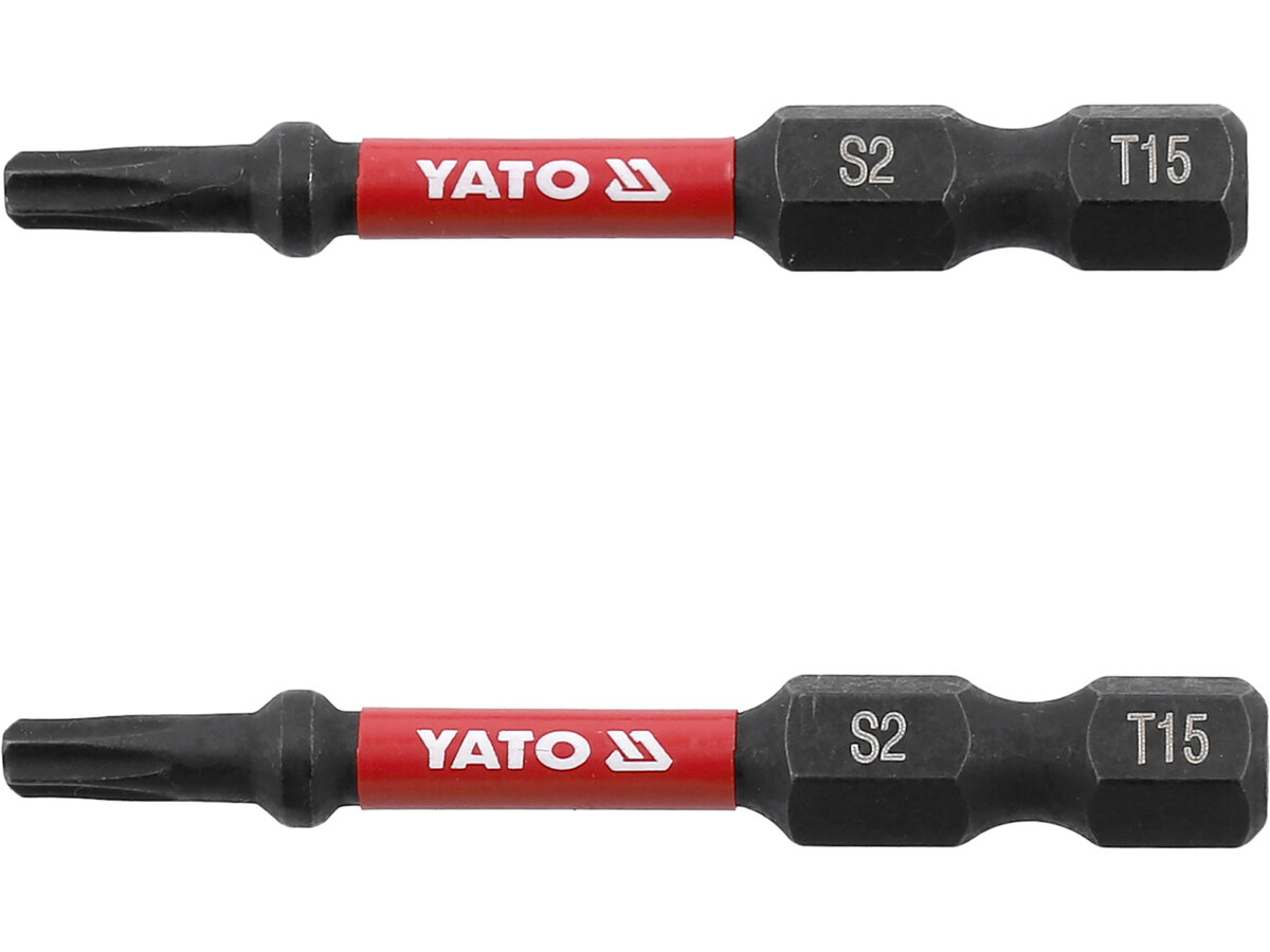 Насадка отверточная ударная YATO TORX T15 х 50 мм. HEX 1/4