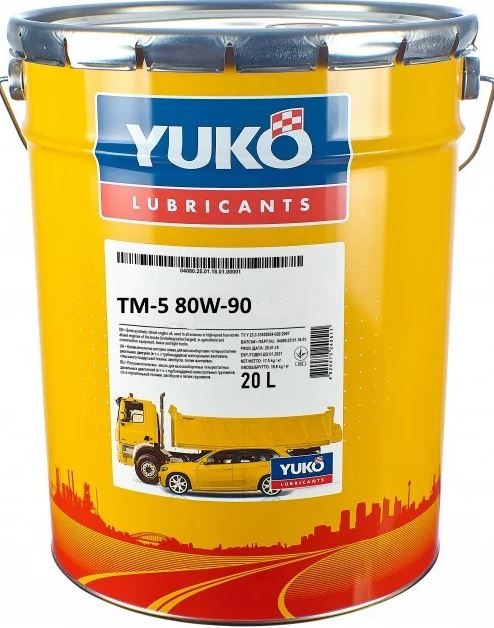 Масло трансмиссионное YUKO ТМ-5 20 л