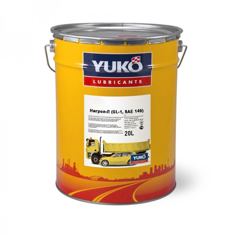 Масло трансмиссионное YUKO Нигрол - Л 20 л