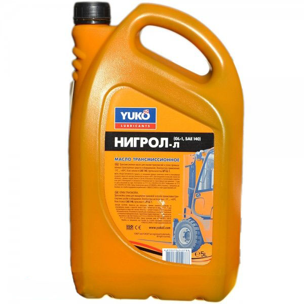 Масло трансмиссионное YUKO Нигрол - Л 5 л