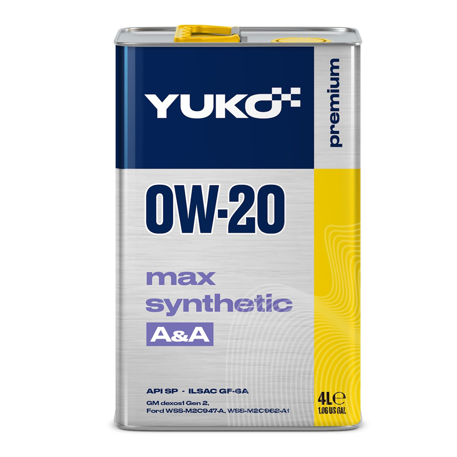 Масло моторное YUKO MAX SYNTHETIC 0W-20, 1Л
