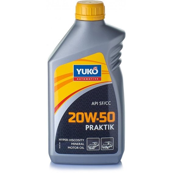 Масло моторное YUKO Praktik 20W-50 1 л