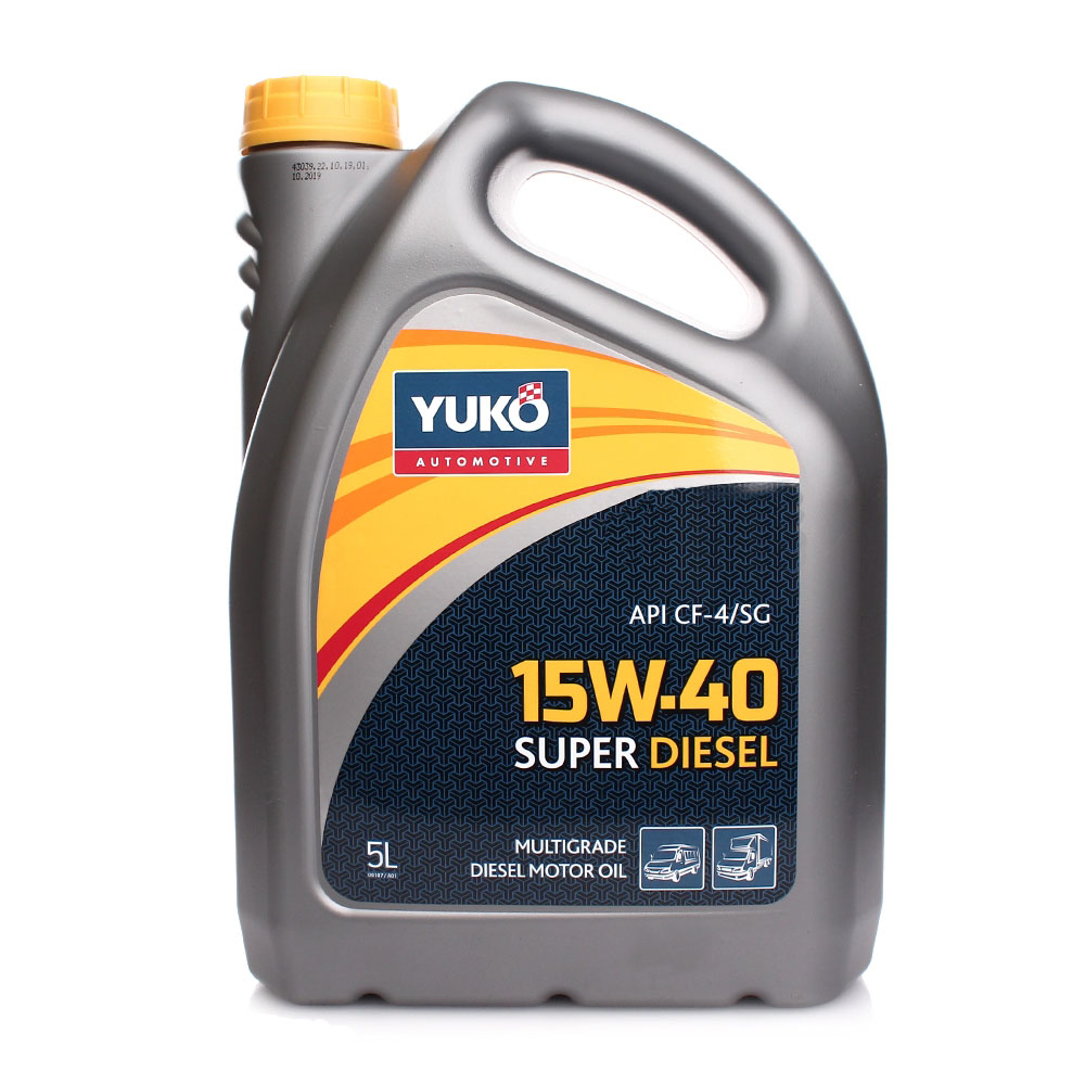 Масло моторное YUKO Super Diesel 15W-40 5 л