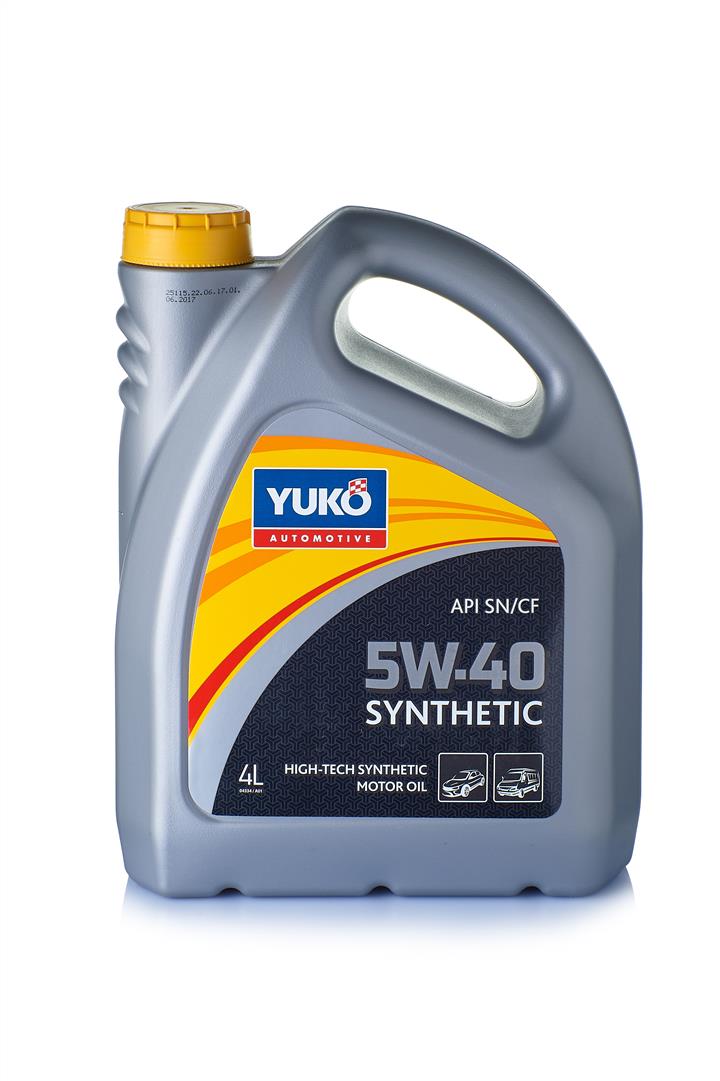 Масло моторное YUKO Synthetic 5W-40 4 л