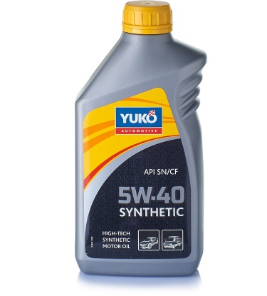 Масло моторное YUKO Synthetic 5W-40 1 л