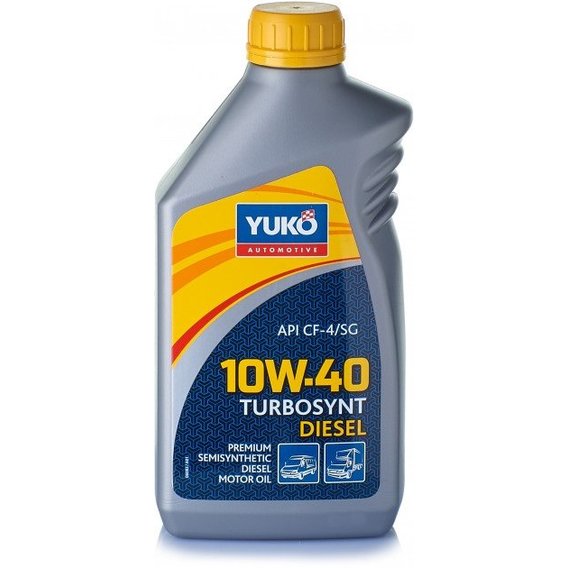 Масло моторное YUKO TURBOSYNT DIESEL 10W-40 1 л