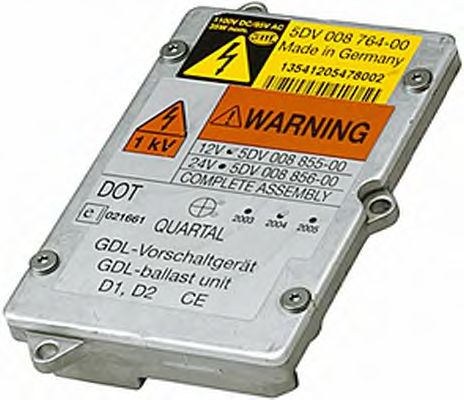 Предвключенный прибор, газоразрядная лампа HELLA 5DV 008 855-017