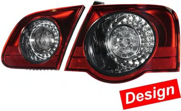 Комлект заднего освещения HELLA 2SD 009 598-801