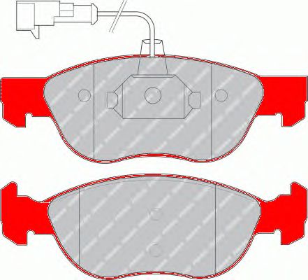 Тормозные колодки FERODO FDS1056