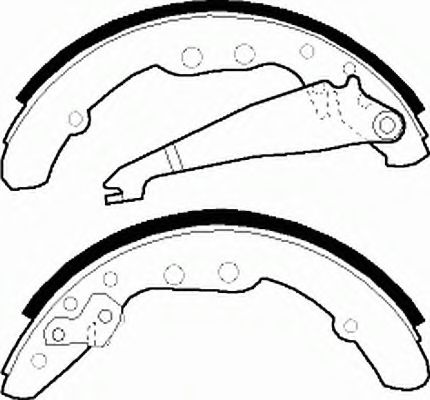 Тормозные колодки FERODO FSB409