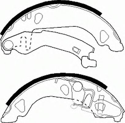 Тормозные колодки FERODO FSB477