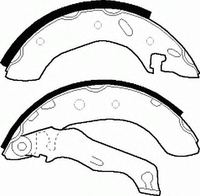 Тормозные колодки FERODO FSB543