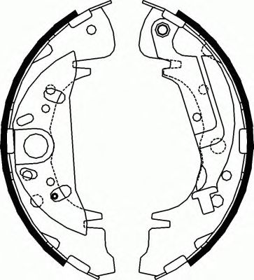 Гальмівні колодки FERODO FSB609