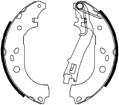 Тормозные колодки FERODO FSB4015