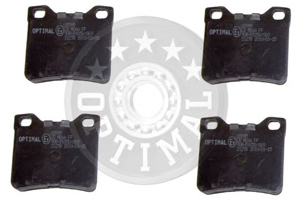 Тормозные колодки OPTIMAL 10095