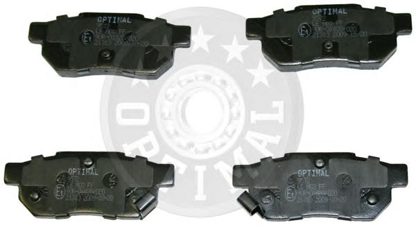 Тормозные колодки OPTIMAL 9572