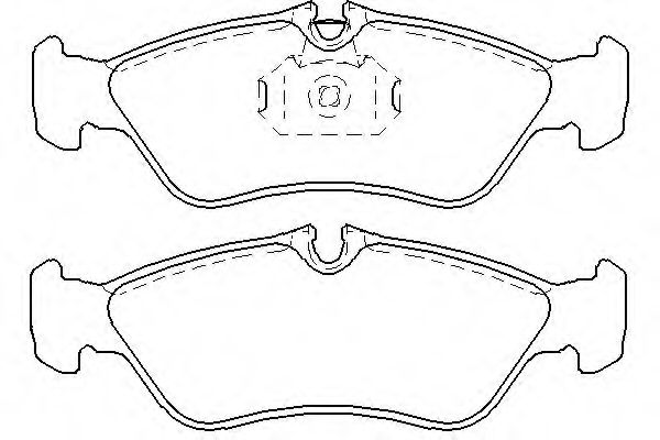 Тормозные колодки PAGID T1824