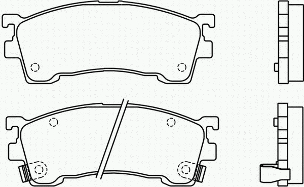 Тормозные колодки PAGID T1557