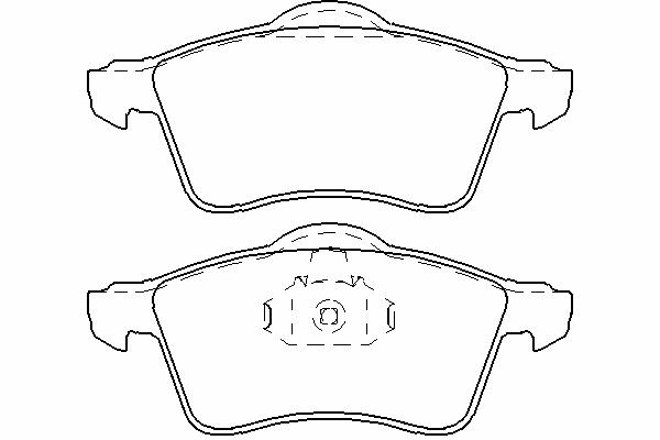 Тормозные колодки PAGID T1107
