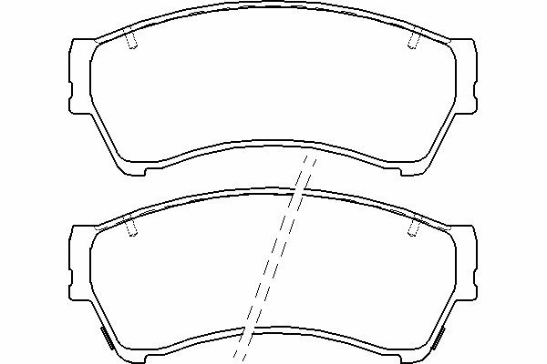 Тормозные колодки PAGID T1749