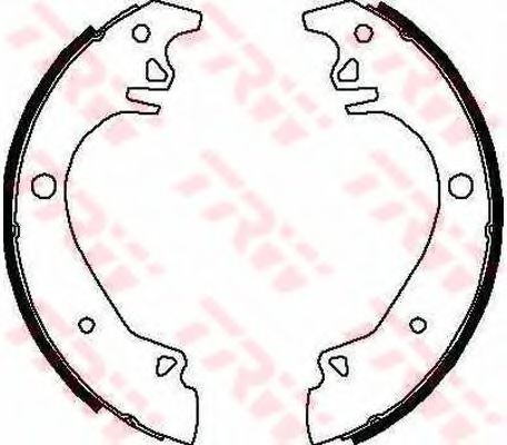 Тормозные колодки TRW GS6217
