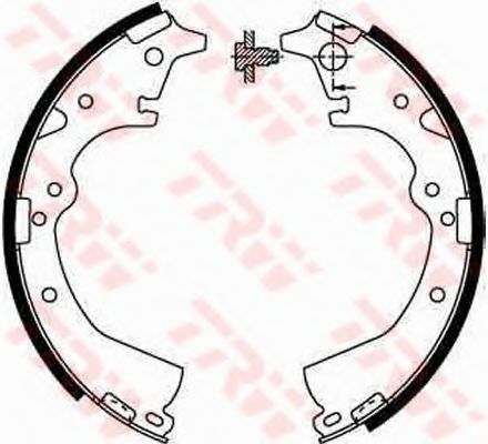 Тормозные колодки TRW GS8184