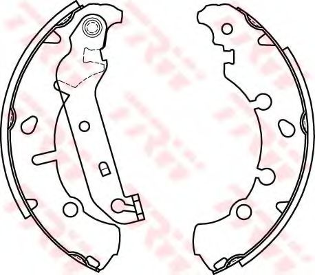 Тормозные колодки TRW GS8454