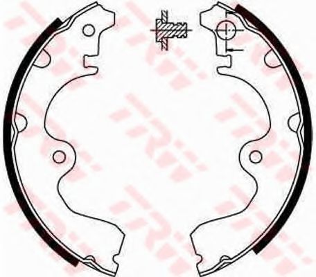 Тормозные колодки TRW GS8554