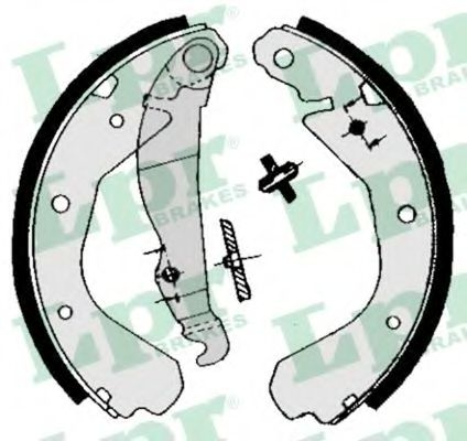 Тормозные колодки LPR 04660