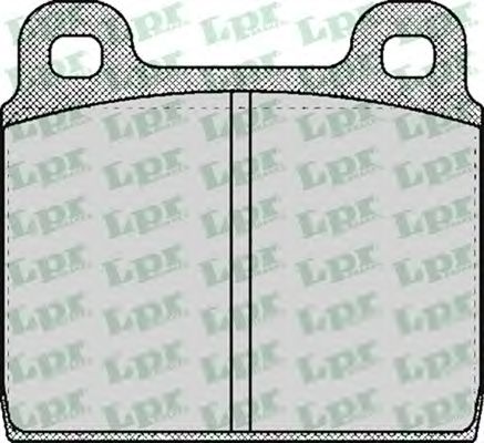 Тормозные колодки LPR 05P026