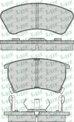 Тормозные колодки LPR 05P034
