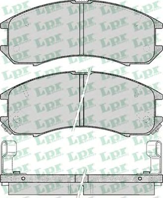 Тормозные колодки LPR 05P036