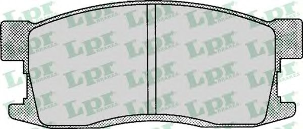 Тормозные колодки LPR 05P081