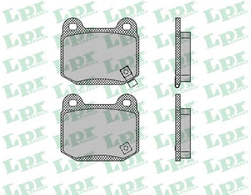 Тормозные колодки LPR 05P1056
