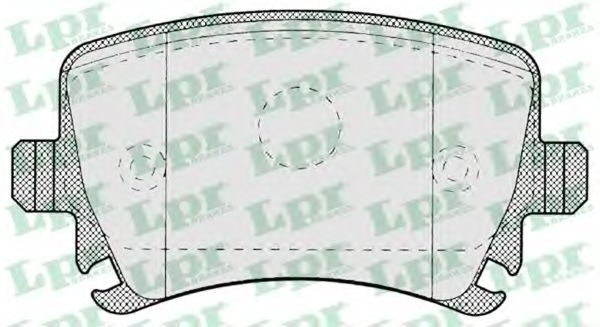 Тормозные колодки LPR 05P1219