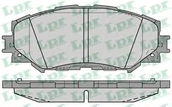 Тормозные колодки LPR 05P1258