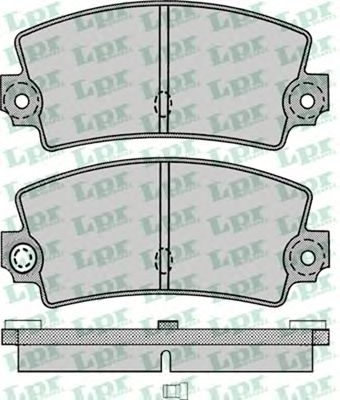 Тормозные колодки LPR 05P128