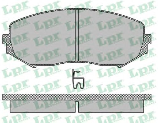 Тормозные колодки LPR 05P1318