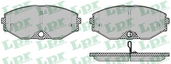 Тормозные колодки LPR 05P1357