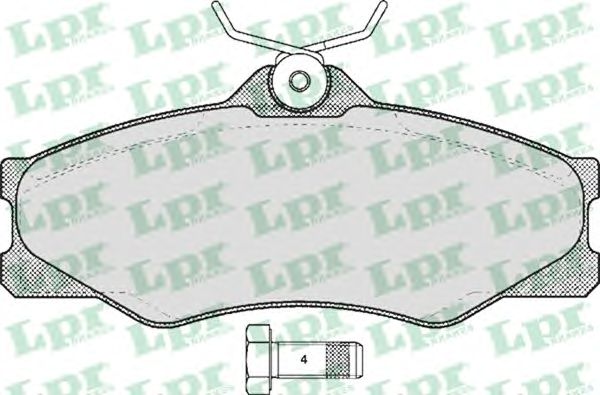 Тормозные колодки LPR 05P325