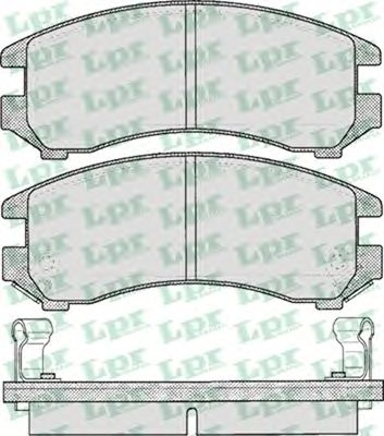Тормозные колодки LPR 05P363