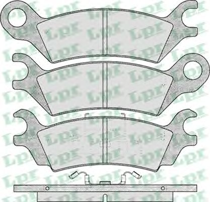 Тормозные колодки LPR 05P369