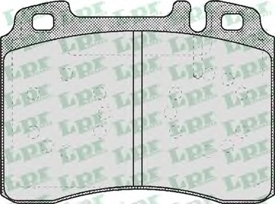 Тормозные колодки LPR 05P423