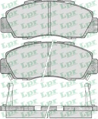 Тормозные колодки LPR 05P472