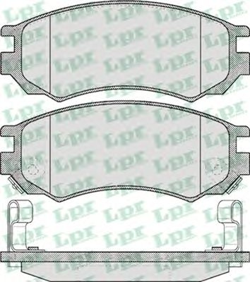 Тормозные колодки LPR 05P548