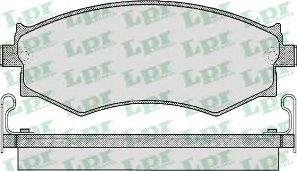 Тормозные колодки LPR 05P563